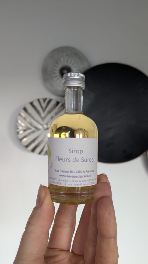 Sirop artisanal Fleurs de sureau suisse